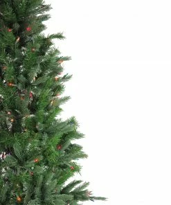 Vickerman 9.5' Pre-Lit Slim Vermont Fir Artificial Christmas Tree - Multicolor Dura-Lit Lights -Northlight Shop vickerman c102087 2 65026.1588397841