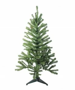 Northlight 4' Canadian Pine Medium Artificial Christmas Tree, Unlit