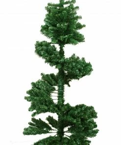 Vickerman 5.5' Green Slim Spiral Pine Artificial Christmas Tree - Unlit