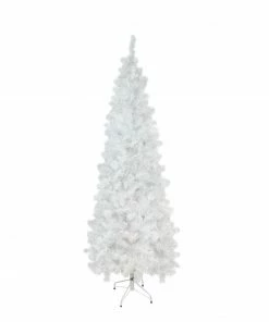 Northlight 7.5' Pencil White Winston Pine Artificial Christmas Tree - Unlit