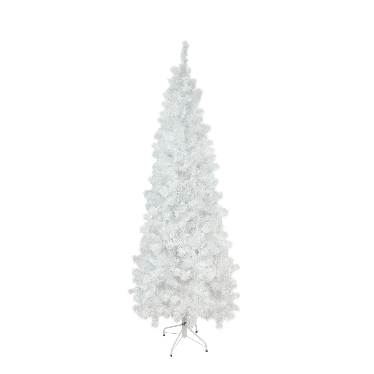 Northlight 7.5' Pencil White Winston Pine Artificial Christmas Tree - Unlit 3 Northlight 7.5' Pencil White Winston Pine Artificial Christmas Tree - Unlit