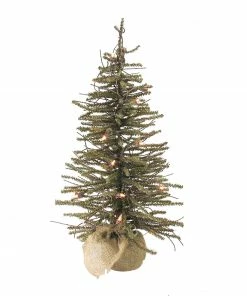 Northlight 4' Pre-lit Potted Twig Slim Artificial Christmas Tree - Warm Clear Lights