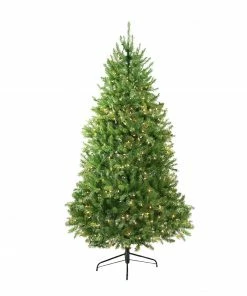 Northlight 9' Pre-Lit Full Northern Pine Artificial Christmas Tree, Clear Lights
