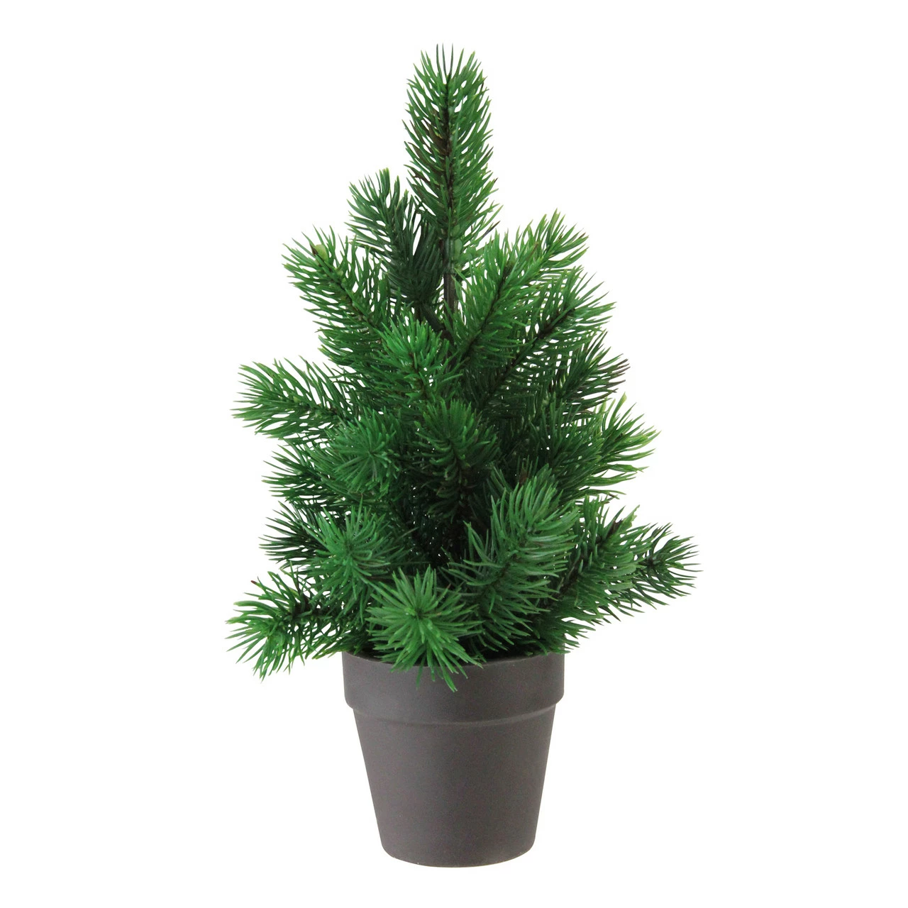 Northlight 11" Matte Finish Mini Pine Christmas Tree In Dark Coffee Brown Vase - Unlit 3 Northlight 11" Matte Finish Mini Pine Christmas Tree In Dark Coffee Brown Vase - Unlit