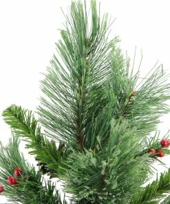Alternative view of Northlight 24" Mixed Cashmere Berry Pine Medium Artificial Christmas Tree - Unlit