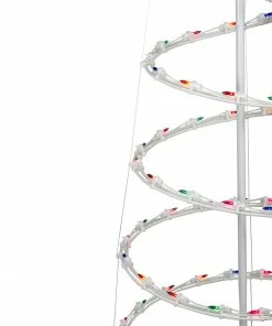 Northlight 4ft Lighted Spiral Christmas Tree With Star Tree Topper, Multi Lights -Northlight Shop ys multitree medium 2 12604.1664552535