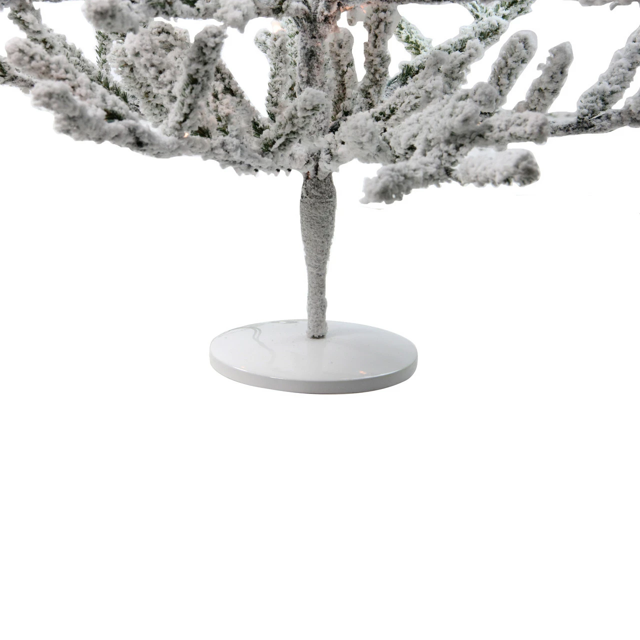 Northlight 36" Green Flocked Alpine Coral Artificial Christmas Tree - Unlit 6 Northlight 36" Green Flocked Alpine Coral Artificial Christmas Tree - Unlit - Image 4